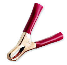 CLIP BATTERY PLIER TYPE RED 50 AMPS 2.88